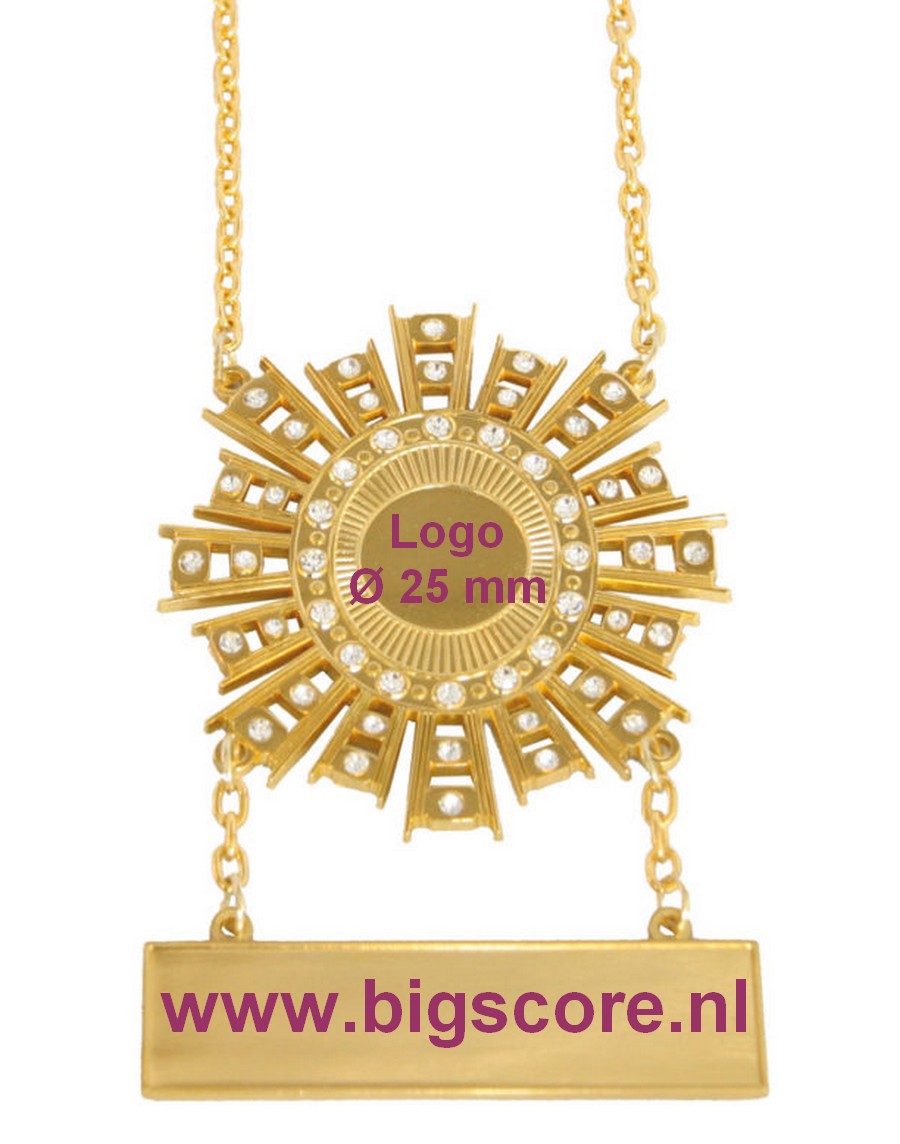 60 Prinsenketting standaard in 2 kleuren